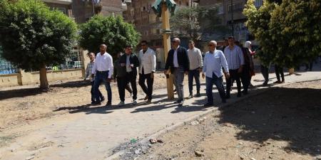 محافظ السويس يتفقد الحدائق العامة ويوجه بخطة شاملة لتطويرها ورفع كفاءتها