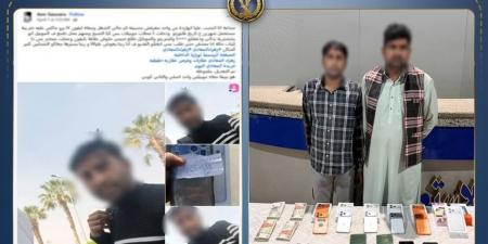الداخلية تكشف واقعة نصب ببيع هواتف مقلدة بالقاهرة.. وضبط متهمين أجنبيين