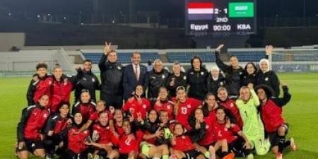 منتخب مصر للكرة النسائية يفوز على السعودية 2-1 وديا