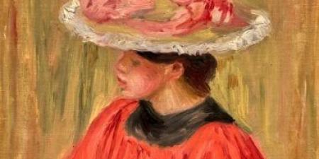 عرض لوحة للفنان الفرنسى بيير أوجست رينوار للبيع بـ 500 ألف يورو فى مزاد باريس