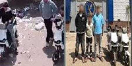 سقوط متحرشي المدارس.. ضبط 3 طلاب ضايقوا فتيات بدراجات كهربائية في المنوفية