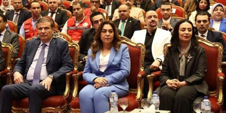 وزيرة التنمية المحلية والبيئة تشارك فى احتفالية وزارة التضامن " أهل الخير 2"
