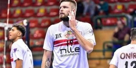 الزمالك يوضح موقفه المالى مع لاعب الطائرة الروسى ويكشف تفاصيل الاتفاق