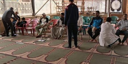 حملة للتبرع بالدم في مساجد أوقاف دمياط