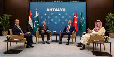 وزراء خارجية مصر وتركيا وباكستان والسعودية يجتمعون فى أنطاليا.. والأزمة الإيرانية في الصدارة