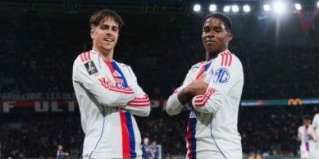 خسارة بي اس جي ضد أولمبيك ليون بثنائية في الدوري الفرنسي.. فيديو