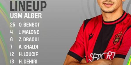 أولمبيك آسفي ضد اتحاد الجزائر.. التشكيل الرسمي لنصف نهائي الكونفدرالية