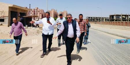 رفع كفاءة محطة "الداون تاون" وموقف الأتوبيس بحدائق أكتوبر (صور)