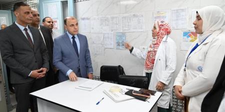 محافظ الغربية يتفقد مركز الرعاية الصحية الأولية بقرية بنا أبو صير