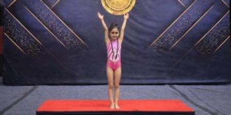 كارما العراقى تحصد ذهبية بطولة الجمهورية للجمباز تحت 7 سنوات