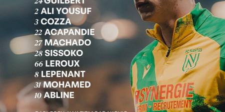 باريس سان جيرمان ضد نانت.. مصطفى محمد يعود للتشكيل الأساسي لفريقه