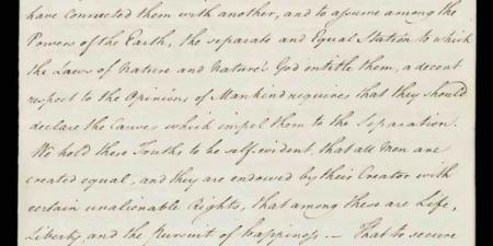 عرض أقدم تقرير وصل بريطانيا عن استقلال أمريكا