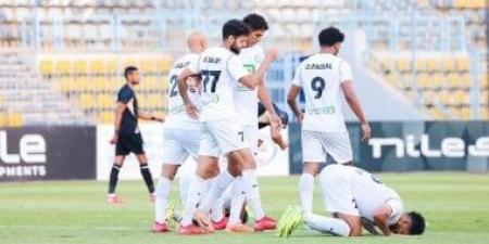 هدف مبكر يمنح البنك الأهلى التقدم على زد  فى الشوط الأول