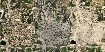 صور مرعبة لـ"دمار الجنوب".. الأقمار الصناعية تكشف كل شيء
