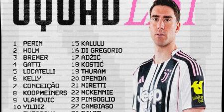 فلاهوفيتش يعود لقائمة يوفنتوس أمام ميلان بقمة الدوري الإيطالي