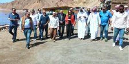 التنمية: وضع مخطط متكامل لتطوير الخدمات بمنطقة "البلو هول" بمحمية "أبو جالوم" بمدينة دهب