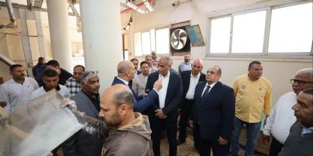 محافظ كفر الشيخ يوجه بالالتزام بـ"استخراج 87.5%" لضمان جودة الخبز