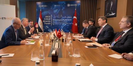 وزير البترول يبحث مع نظيره التركي فرص التعاون في مجالات التعدين والطاقة