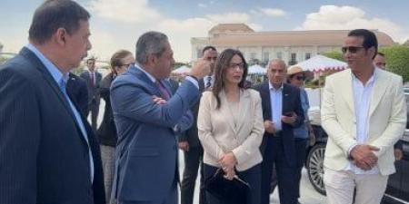 جولة ميدانية لوزيرة الثقافة فى مدينة الفنون والثقافة بالعاصمة الجديدة