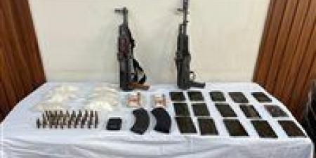 ضربة استباقية لأمن المنيا تُسقط تاجرين للحشيش والهيروين والشابو مع أسلحة نارية