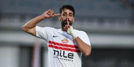 عدى الدباغ يتقدم للزمالك بالهدف الأول على سموحة
