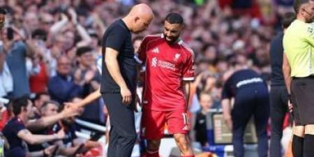 سلوت يعلن غياب محمد صلاح عن مباراة ليفربول ضد تشيلسي