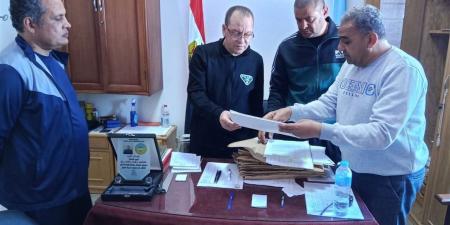 "العجوز" يتفقد معسكر جامعة طنطا الدائم بمدينة بلطيم