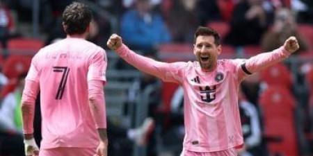 تورونتو ضد إنتر ميامي.. ميسي يقود فريقه للفوز 4-2 ويواصل صناعة التاريخ