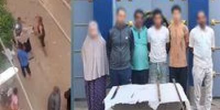 بسبب لهو الأطفال.. مشاجرة بالأسلحة البيضاء والشوم بين أسرتين في بني سويف