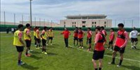 منتخب الناشئين يواصل تدريباته استعدادًا لمواجهة إثيوبيا في كأس أمم أفريقيا