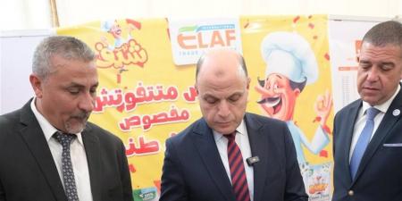 محافظ الغربية يفتتح أكبر معرض للسلع الغذائية المخفضة بطنطا بتخفيضات تتجاوز 35%