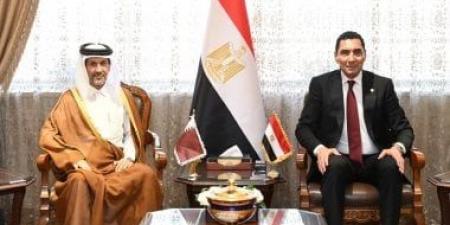 وزير الرياضة يستقبل سفير قطر بالقاهرة لبحث فتح آفاق جديدة للتعاون المشترك