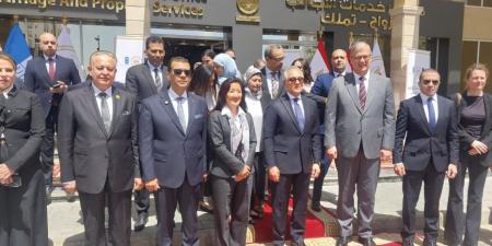 وزير العدل يفتتح مكتب المساعدة القانونية للأجانب بالعاصمة الإدارية
