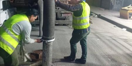 ضمن خطة الـ100 يوم.. تطهير 151 مطبق صرف صحي بحي وسط الإسكندرية