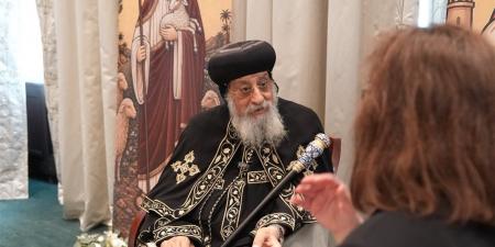 البابا تواضروس من كرواتيا: مصر أم الدنيا ونعيش في محبة كاملة مع المسلمين