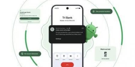 أندرويد يطلق ميزة أمنية جديدا ضد مكالمات الاحتيال البنكي وسرقة الهواتف