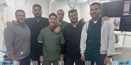 مستشفى العلمين النموذجي تنجح في إنقاذ مريضة من جلطة بالمخ