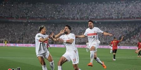 كاميرا «اليوم السابع» ترصد احتفال لاعبى الزمالك بهدف التقدم أمام اتحاد العاصمة