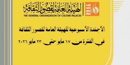 قصور الثقافة هذا الأسبوع.. انطلاق ملتقى أدباء غرب ووسط الدلتا واستمرار عروض نوادي المسرح