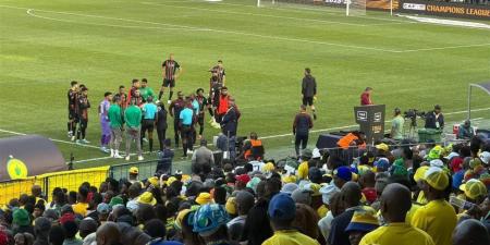 عاجل.. توقف مباراة الجيش الملكي وصن داونز في دوري أبطال إفريقيا