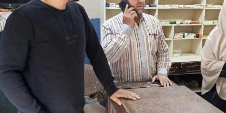 حملة تموينية مشتركة تضبط صيدلية غير مرخصة وأدوية مجهولة المصدر ببني سويف