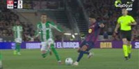 نتيجه مباراه برشلونة اليوم.. ملخص اهداف ونتيجه مباراة برشلونة وريال بتيس في الدوري الإسباني