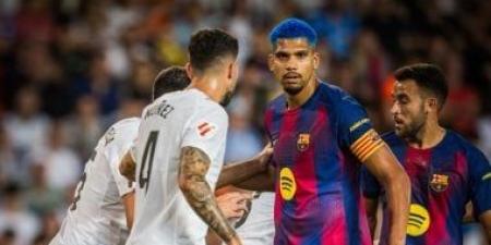 فالنسيا ضد برشلونة.. التعادل السلبي يحسم الشوط الأول
