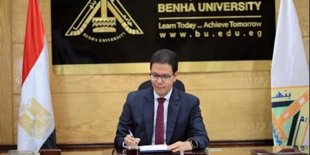 رئيس جامعة بنها يهنئ الدكتور أسامة الدمرداش لحصوله على براءة اختراع من اليابان