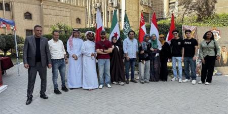 جامعة طنطا تنظم فعالية "يوم التصوير الثقافي" لطلابها الوافدين