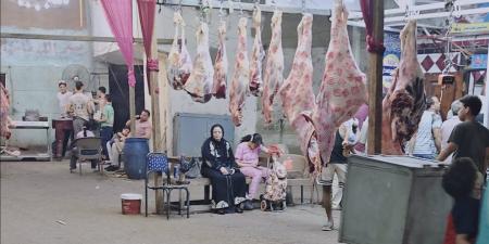 طوارئ ليلة العيد.. جزارو الوراق يرفعون درجات الاستعداد القصوى لمواجهة الإقبال القياسي