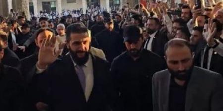 كيف استقبل أهالي حلب الرئيس أحمد الشرع خلال صلاة عيد الأضحى؟
