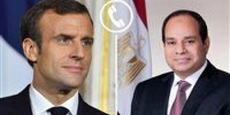الرئيس السيسي يتلقى اتصالًا هاتفيًا من نظيره الفرنسي.. تفاصيل