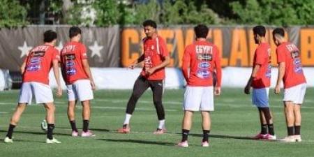 منتخب مصر يختتم تدريباته الليلة لودية البرازيل