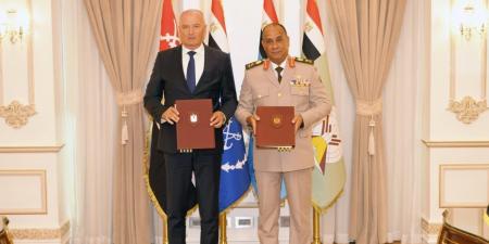 وزير الدفاع والإنتاج الحربي يلتقى نائب رئيس مجلس الوزراء وزير دفاع البوسنة والهرسك